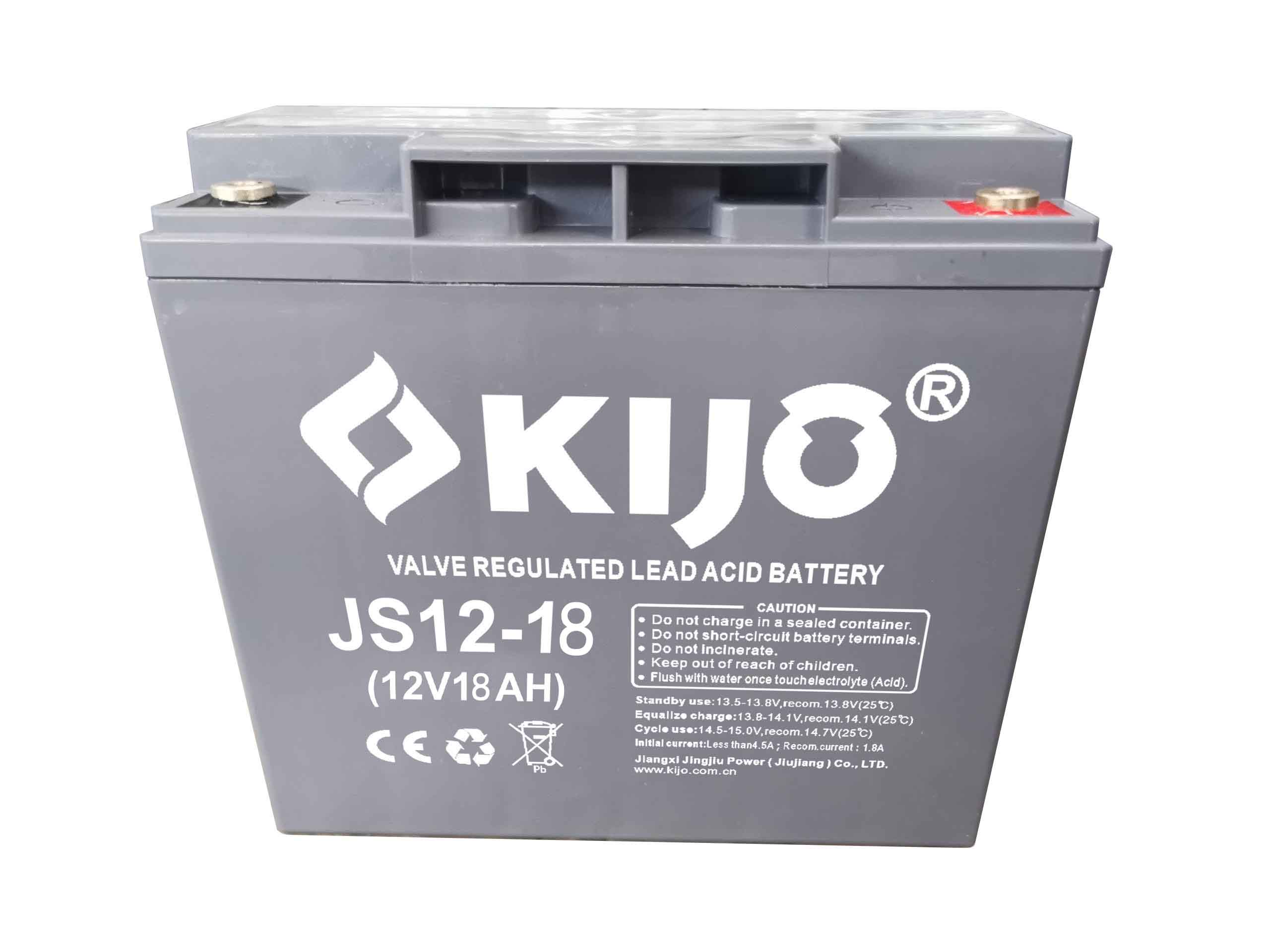 Акумуляторна батарея KIJO JS12-18, 12V, 18Ah
